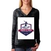 The Ladies’ Poly/Cotton Burnout Hoodie Thumbnail