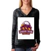 The Ladies’ Poly/Cotton Burnout Hoodie Thumbnail