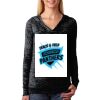 The Ladies’ Poly/Cotton Burnout Hoodie Thumbnail