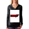 The Ladies’ Poly/Cotton Burnout Hoodie Thumbnail