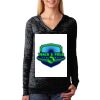 The Ladies’ Poly/Cotton Burnout Hoodie Thumbnail