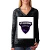 The Ladies’ Poly/Cotton Burnout Hoodie Thumbnail