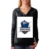 The Ladies’ Poly/Cotton Burnout Hoodie Thumbnail
