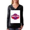 The Ladies’ Poly/Cotton Burnout Hoodie Thumbnail
