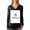 The Ladies’ Poly/Cotton Burnout Hoodie Thumbnail