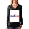 The Ladies’ Poly/Cotton Burnout Hoodie Thumbnail