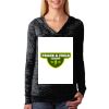 The Ladies’ Poly/Cotton Burnout Hoodie Thumbnail