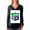 The Ladies’ Poly/Cotton Burnout Hoodie Thumbnail
