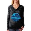 The Ladies’ Poly/Cotton Burnout Hoodie Thumbnail