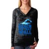 The Ladies’ Poly/Cotton Burnout Hoodie Thumbnail