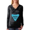 The Ladies’ Poly/Cotton Burnout Hoodie Thumbnail