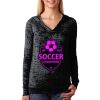 The Ladies’ Poly/Cotton Burnout Hoodie Thumbnail