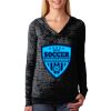 The Ladies’ Poly/Cotton Burnout Hoodie Thumbnail