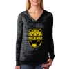 The Ladies’ Poly/Cotton Burnout Hoodie Thumbnail