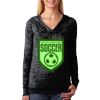 The Ladies’ Poly/Cotton Burnout Hoodie Thumbnail