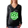 The Ladies’ Poly/Cotton Burnout Hoodie Thumbnail