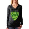 The Ladies’ Poly/Cotton Burnout Hoodie Thumbnail