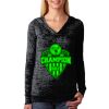 The Ladies’ Poly/Cotton Burnout Hoodie Thumbnail