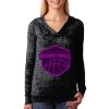 The Ladies’ Poly/Cotton Burnout Hoodie Thumbnail