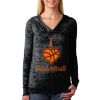 The Ladies’ Poly/Cotton Burnout Hoodie Thumbnail