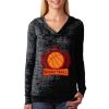 The Ladies’ Poly/Cotton Burnout Hoodie Thumbnail
