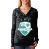 The Ladies’ Poly/Cotton Burnout Hoodie Thumbnail