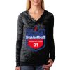 The Ladies’ Poly/Cotton Burnout Hoodie Thumbnail