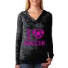 The Ladies’ Poly/Cotton Burnout Hoodie Thumbnail