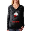 The Ladies’ Poly/Cotton Burnout Hoodie Thumbnail