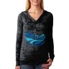 The Ladies’ Poly/Cotton Burnout Hoodie Thumbnail