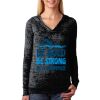 The Ladies’ Poly/Cotton Burnout Hoodie Thumbnail
