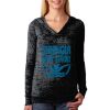 The Ladies’ Poly/Cotton Burnout Hoodie Thumbnail