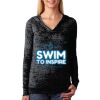 The Ladies’ Poly/Cotton Burnout Hoodie Thumbnail