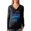 The Ladies’ Poly/Cotton Burnout Hoodie Thumbnail