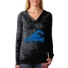 The Ladies’ Poly/Cotton Burnout Hoodie Thumbnail