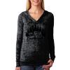 The Ladies’ Poly/Cotton Burnout Hoodie Thumbnail