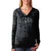 The Ladies’ Poly/Cotton Burnout Hoodie Thumbnail