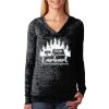 The Ladies’ Poly/Cotton Burnout Hoodie Thumbnail