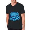 Adult Softstyle Cotton V-Neck T-Shirt Thumbnail