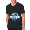Adult Softstyle Cotton V-Neck T-Shirt Thumbnail