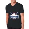 Adult Softstyle Cotton V-Neck T-Shirt Thumbnail