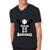 Adult Softstyle Cotton V-Neck T-Shirt Thumbnail