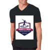 Adult Softstyle Cotton V-Neck T-Shirt Thumbnail