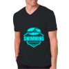 Adult Softstyle Cotton V-Neck T-Shirt Thumbnail
