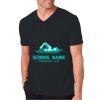 Adult Softstyle Cotton V-Neck T-Shirt Thumbnail