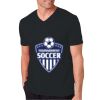 Adult Softstyle Cotton V-Neck T-Shirt Thumbnail