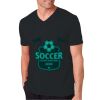 Adult Softstyle Cotton V-Neck T-Shirt Thumbnail