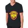 Adult Softstyle Cotton V-Neck T-Shirt Thumbnail