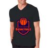 Adult Softstyle Cotton V-Neck T-Shirt Thumbnail