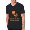 Adult Softstyle Cotton V-Neck T-Shirt Thumbnail